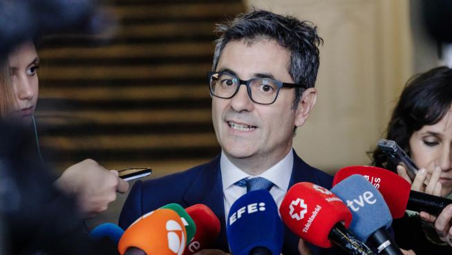 El ministro de Presidencia, Félix Bolaños